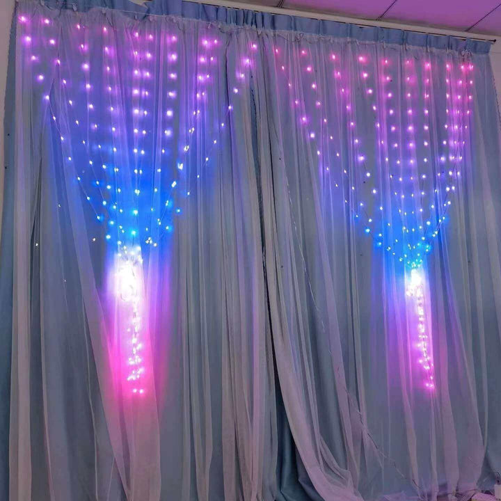 Programmable Magic Curtain Light Controlled By APP | Kalsten