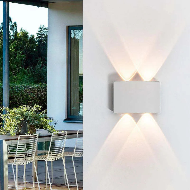 Modern White Waterproof LED Wall Lamp