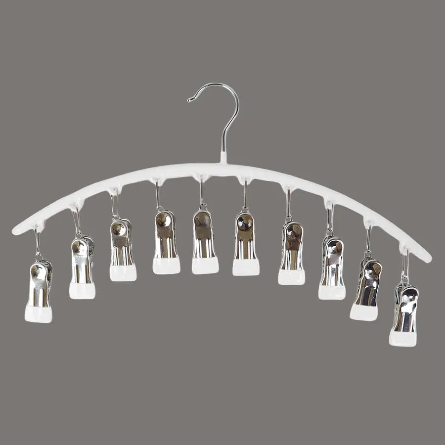 Kalsten | 2-piece Set Leggings Organizer Hangers – with 20 Clips for space-saving storage!