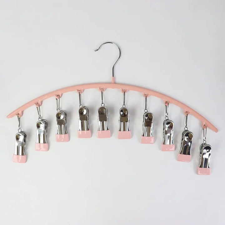 Kalsten | 2-piece Set Leggings Organizer Hangers – with 20 Clips for space-saving storage!