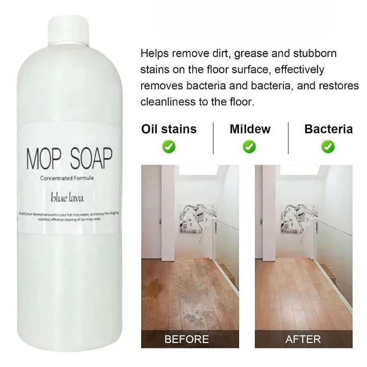 Kalsten | 2-piece Set Mop Soap Cleaner – highly fragrant formula for fresh, effective floor cleaning!
