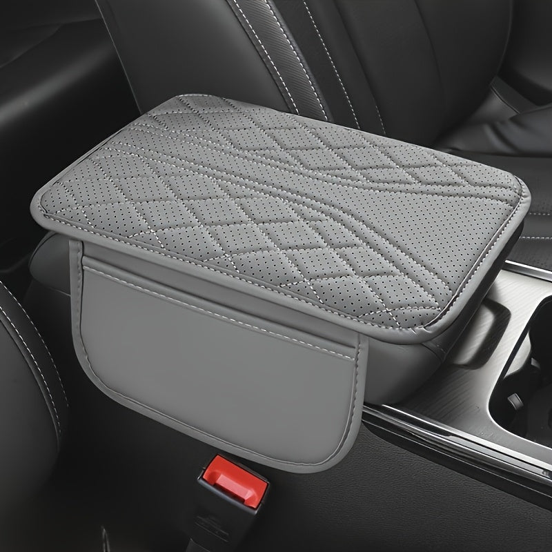 Car Armrest Organizer PU Leather with Pocket | Kalsten