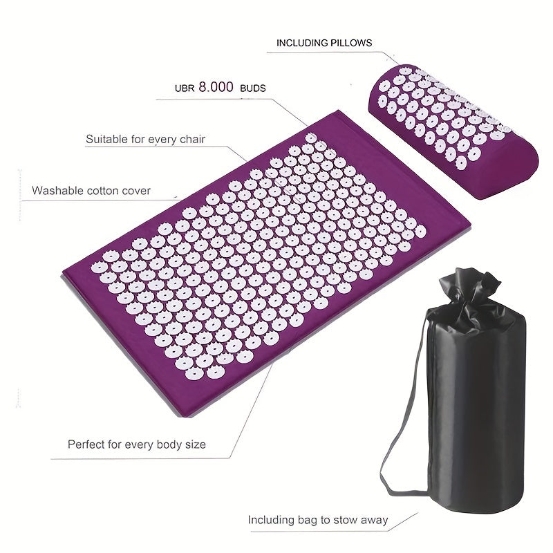Ultimate acupuncture massage mats and pillow set Kalsten
