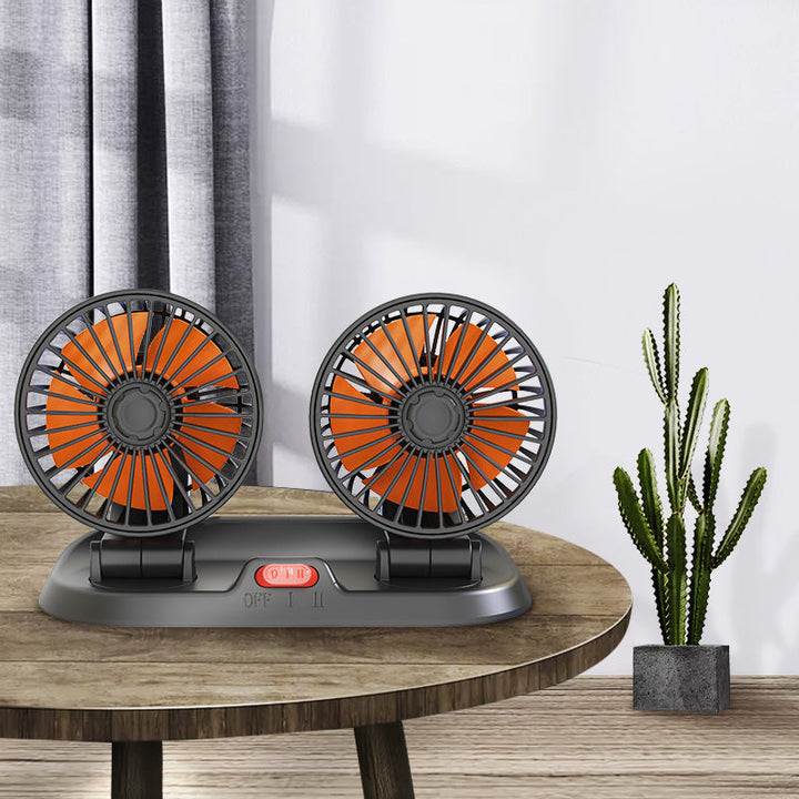 F410 Double Head Folding Fan | Kalsten