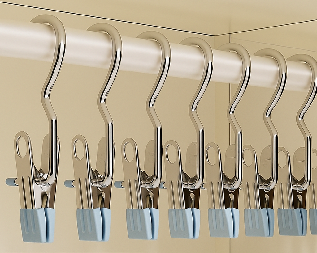 FlexiClip — Rustproof gentle hold for flawless laundry, anytime and anywhere | Kalsten
