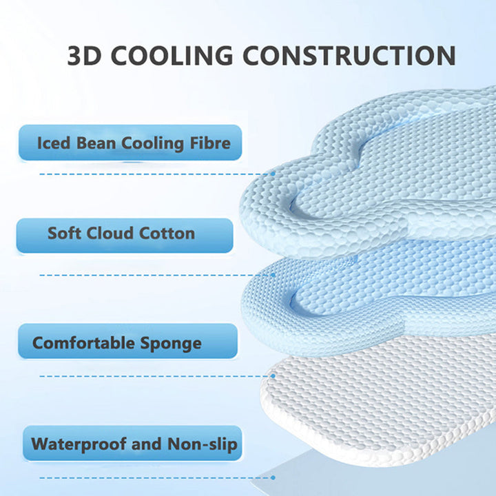 Cloud-Shaped Cooling Pet Mat for Small to Medium Dogs | Kalsten