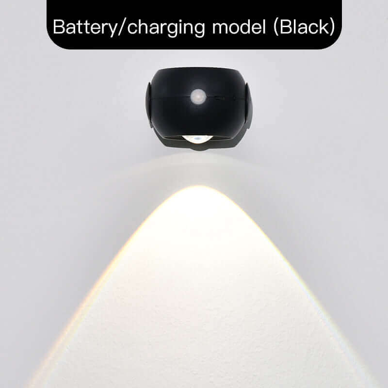 Adjustable Angle Human Sensing Light - Wireless Sunset Light for Indoor Use, Rechargeable Wall | Kalsten