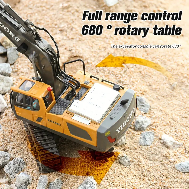Premium RC Remote-Controlled Excavator - Experience Ultimate Adventures Kalsten