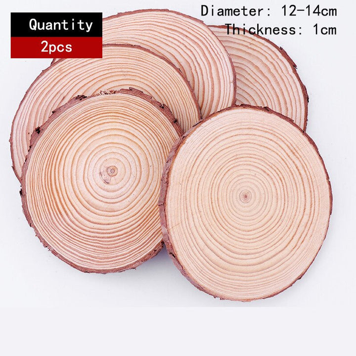 Natural Wood Slice Coasters | Kalsten
