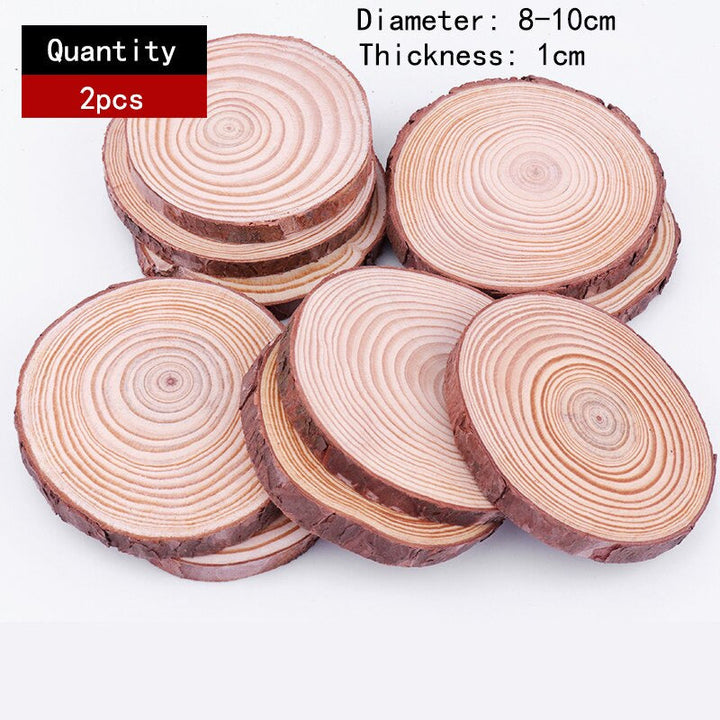 Natural Wood Slice Coasters | Kalsten