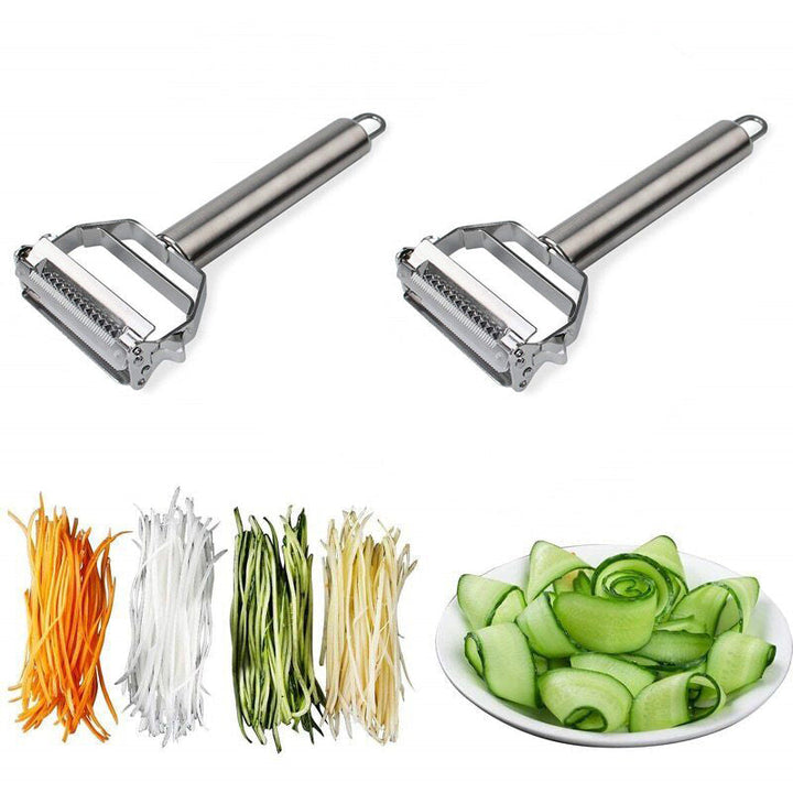 Practical and Safe Vegetable Peeler – High-Quality Stainless Steel Peeler for Vegetables and Fruits, Ergonomic and Easy to Clean, Perfect for the Kitchen | Kalsten