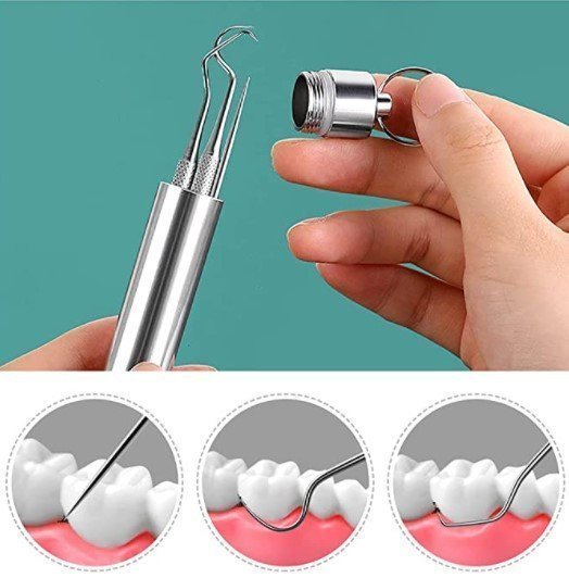 7-piece stainless steel toothpick set | Kalsten