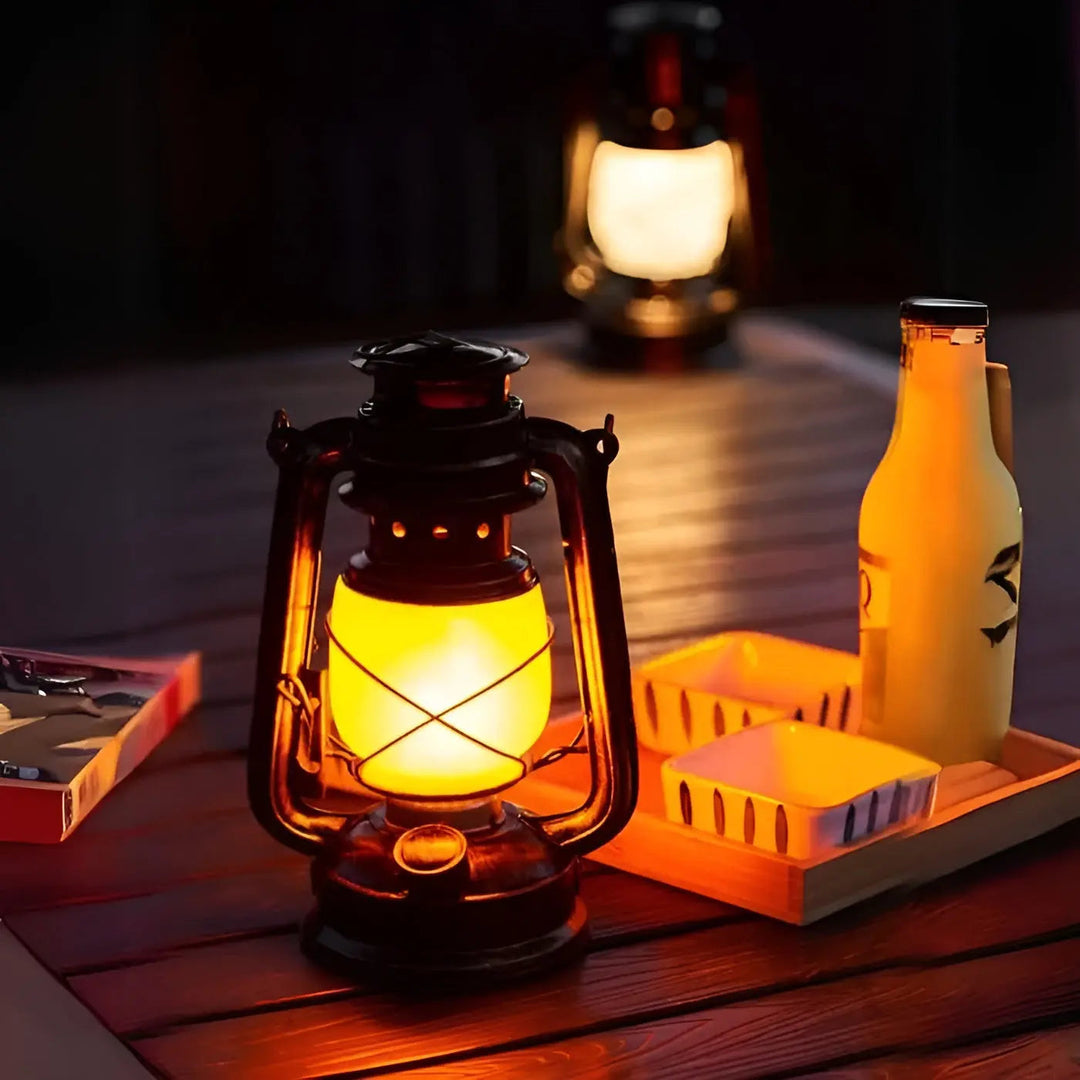 Industrial LED Hanging Lamp - for Cozy Evenings & Outdoor Use Kalsten