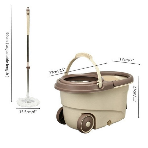 Premium Spin Mop With Bucket Kalsten