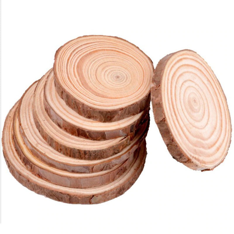 Natural Wood Slice Coasters | Kalsten