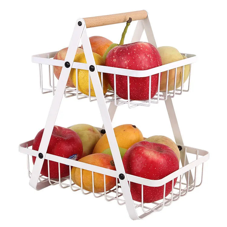 Metal Fruit Basket Kitchen Organizer Kalsten