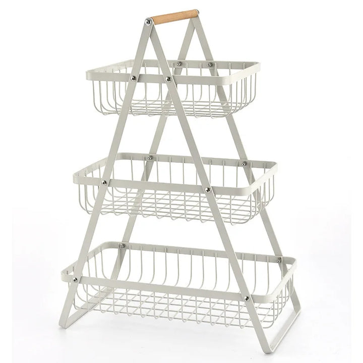 Metal Fruit Basket Kitchen Organizer Kalsten