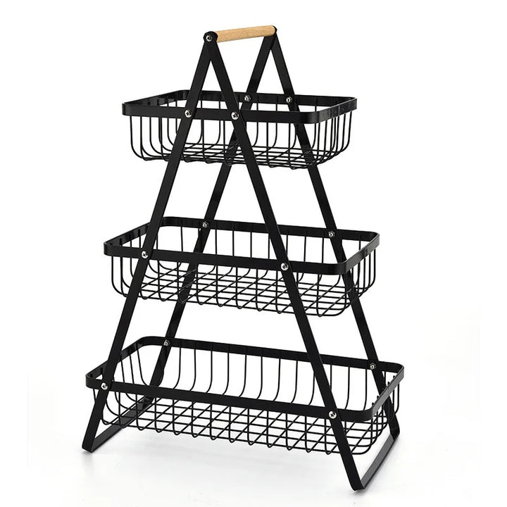 Metal Fruit Basket Kitchen Organizer Kalsten