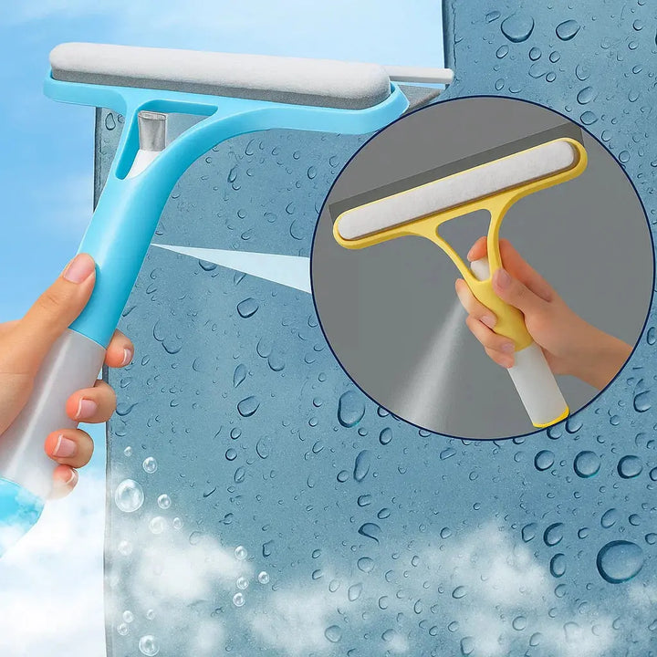 Kalsten | 3-in-1 Window Cleaner with Spray Bottle