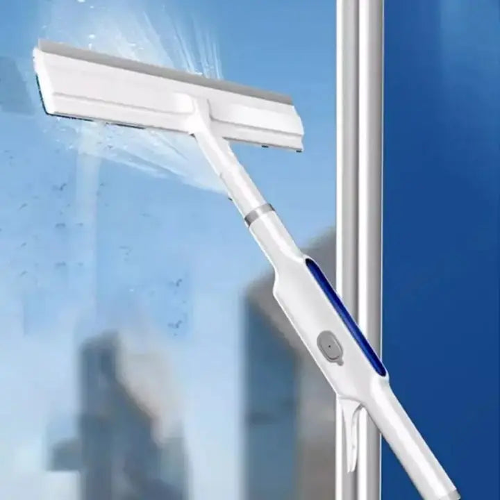 Kalsten | 3-in-1 Window Cleaner with Extension & Spray Function + 3 Cloths
