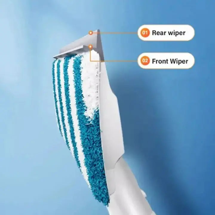 Kalsten | 3-in-1 Window Cleaner with Extension & Spray Function + 3 Cloths