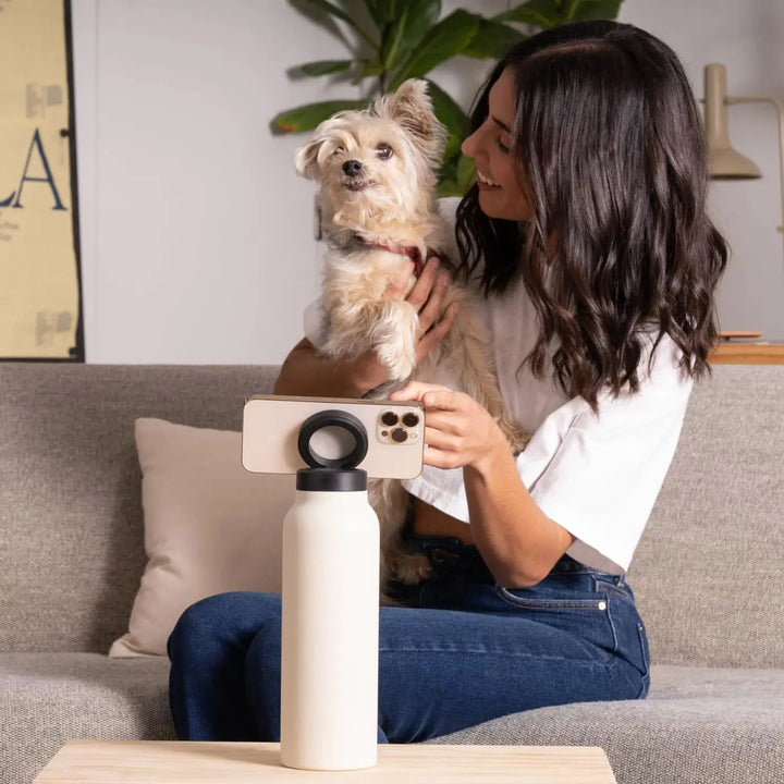 Kalsten | 3-in-1 insulated cup with magnetic bottom and phone holder