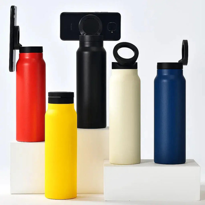 Kalsten | 3-in-1 insulated cup with magnetic bottom and phone holder