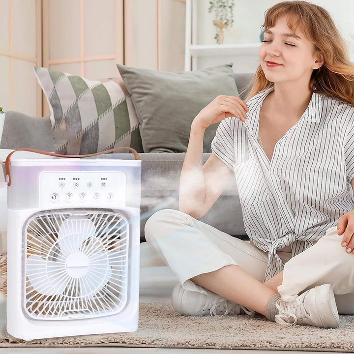 3-in-1 Air Cooler Humidifier | Portable, Adjustable Fan Speeds & Ideal for Bedrooms, Offices & Small Spaces | Kalsten