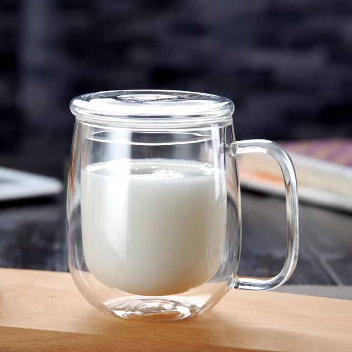 Kalsten | Handmade Double Thermal Insulated Glass Mug