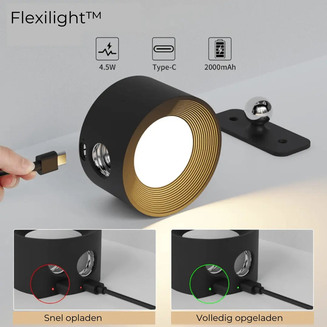 Wall lamp Rechargeable Wireless 360° | Kalsten