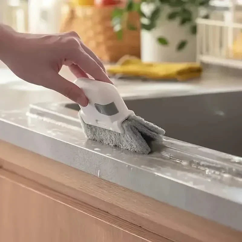 Kalsten | 3-Pack: Universal Window and Door Rail Cleaning Brush