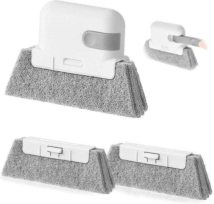 Kalsten | 3-Pack: Universal Window and Door Rail Cleaning Brush