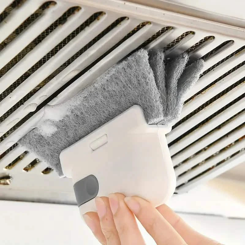 Kalsten | 3-Pack: Universal Window and Door Rail Cleaning Brush