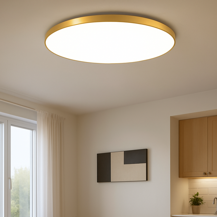 Modern Round Flush Mount LED Ceiling Lamp Kalsten