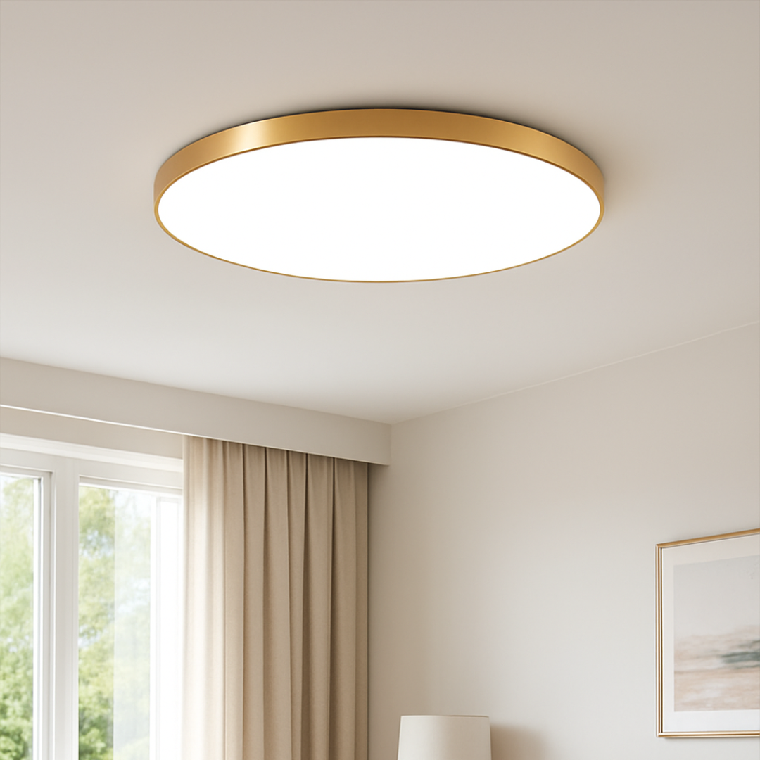 Modern Round Flush Mount LED Ceiling Lamp Kalsten
