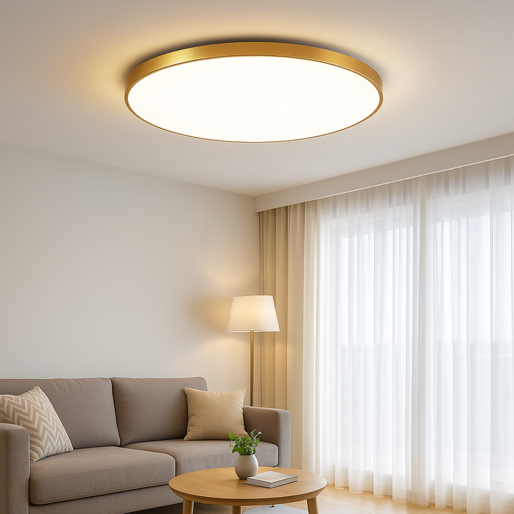 Modern Round Flush Mount LED Ceiling Lamp Kalsten