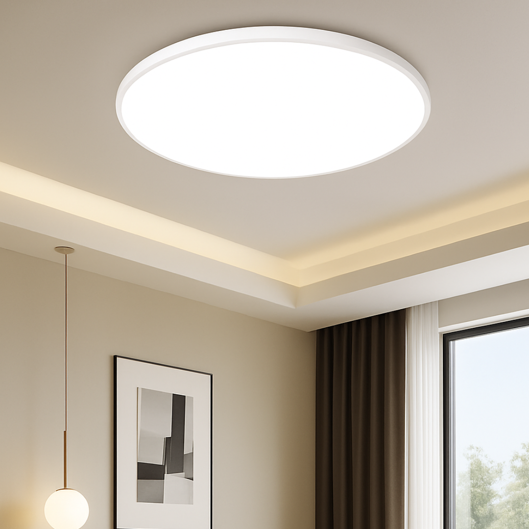 Modern Round Flush Mount LED Ceiling Lamp Kalsten