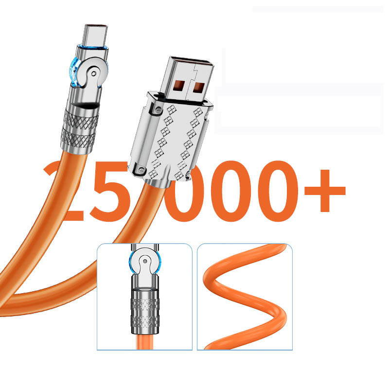 Skanto | 180° Anti-Break Fast Charging Data Cable (120W)