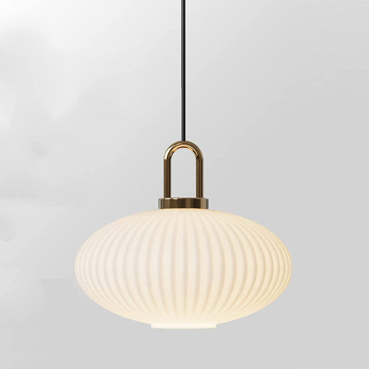 Design Pumpkin Shape Glass Pendant Light | Kalsten