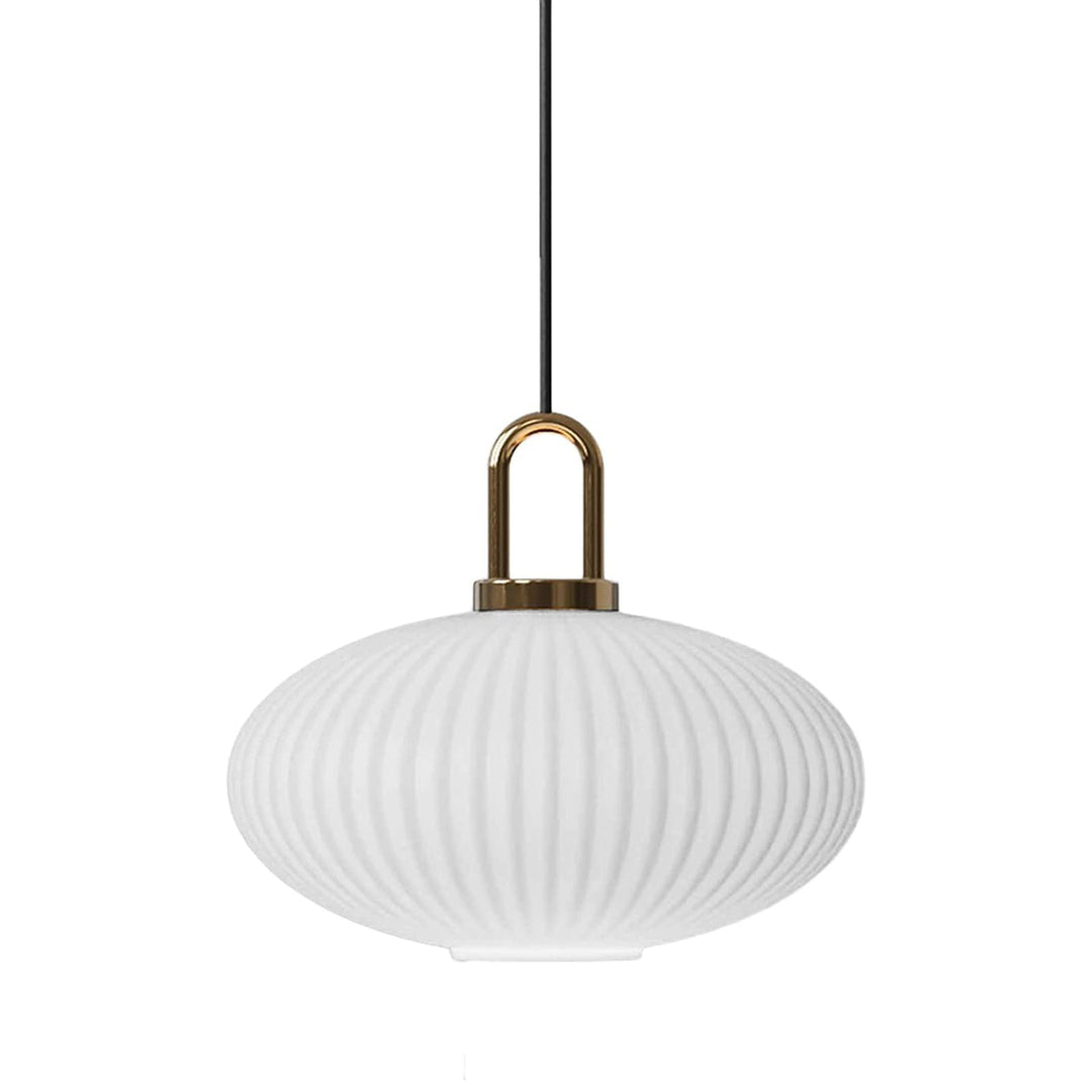 Design Pumpkin Shape Glass Pendant Light | Kalsten