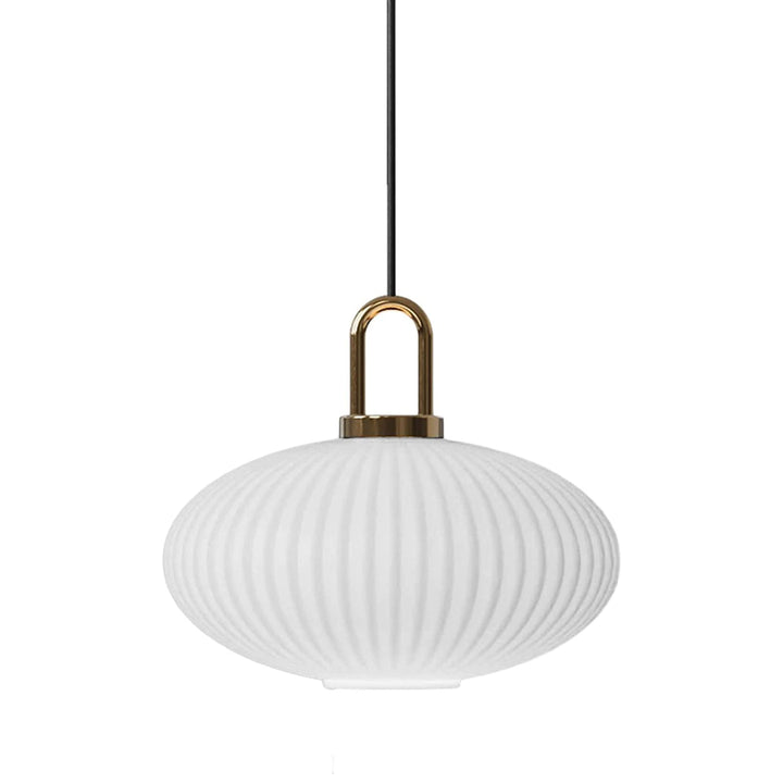 Design Pumpkin Shape Glass Pendant Light | Kalsten