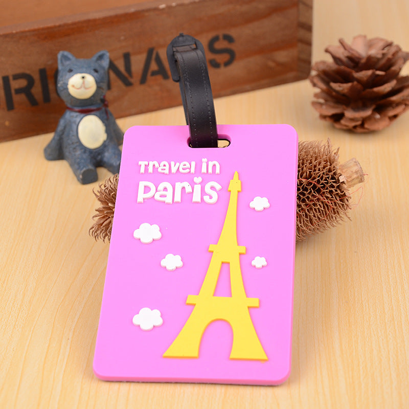 Unisex Creative Airplane Luggage Tag Kalsten