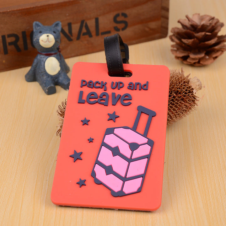 Unisex Creative Airplane Luggage Tag Kalsten