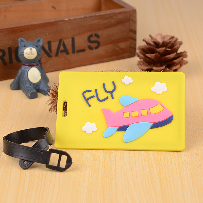 Unisex Creative Airplane Luggage Tag Kalsten