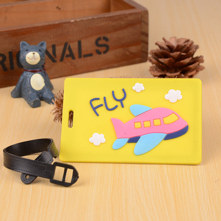 Unisex Creative Airplane Luggage Tag Kalsten