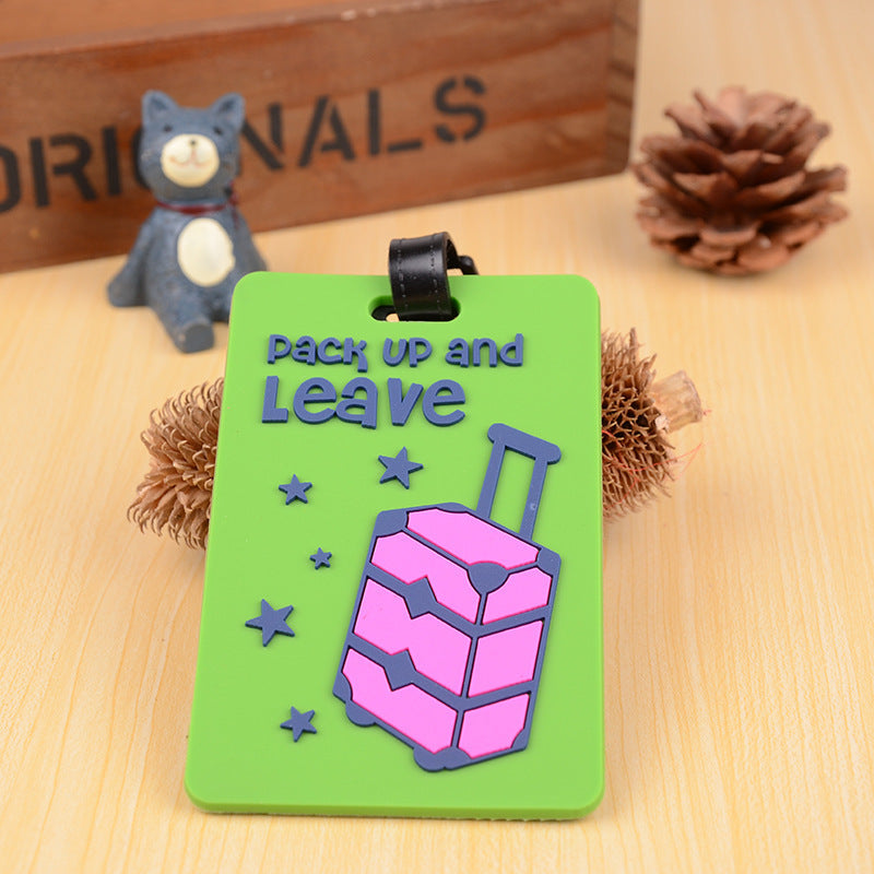 Unisex Creative Airplane Luggage Tag Kalsten