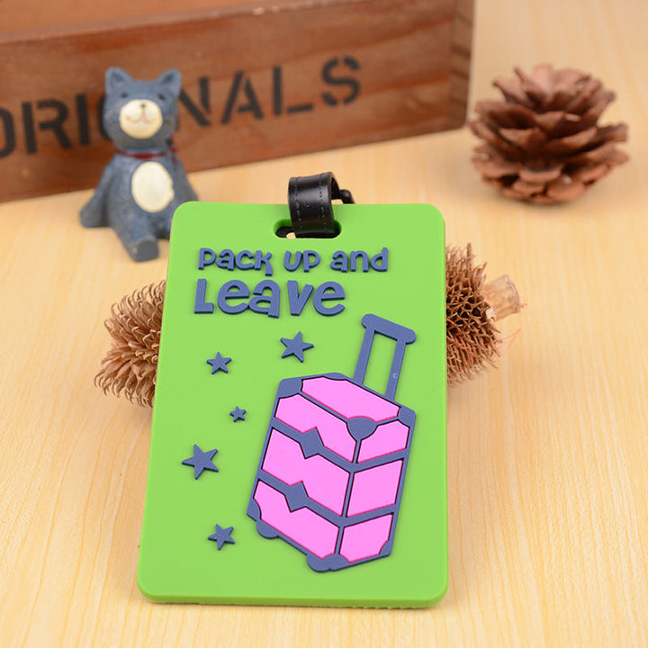 Unisex Creative Airplane Luggage Tag Kalsten