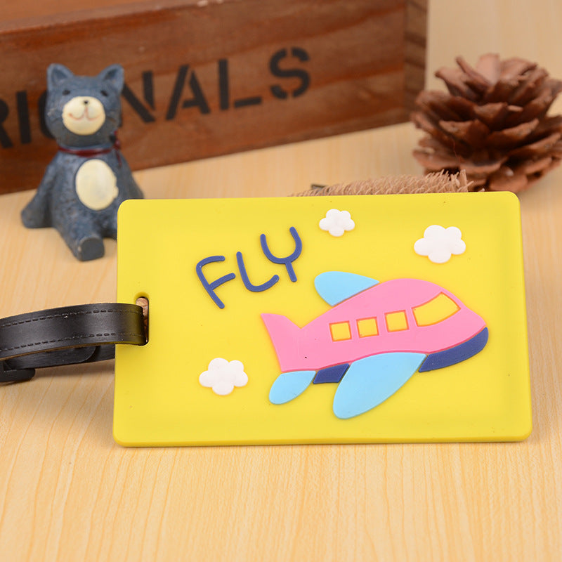 Unisex Creative Airplane Luggage Tag Kalsten