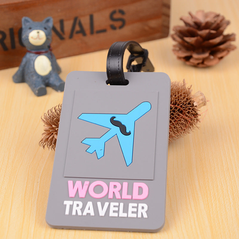 Unisex Creative Airplane Luggage Tag Kalsten