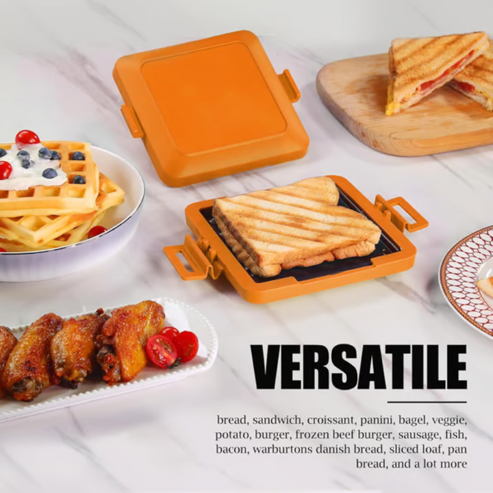 CrunchChef — Give any microwave the crispy grilling feel for irresistible snacks in minutes! | Kalsten